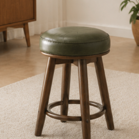 Retro Round Stool